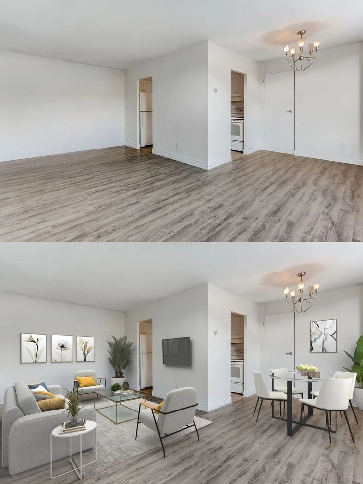 Home staging avant apres